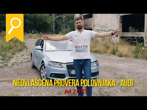 Neovlašćena provera polovnjaka - Audi A4 B8 *2.0TDI*