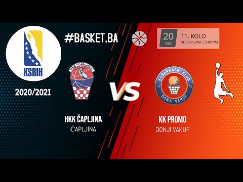 HKK Čapljina vs KK Promo - 11.kolo - KSBIH - 2020/2021
