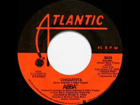 1979 HITS ARCHIVE: Chiquitita - ABBA (stereo 45--#1 UK hit)