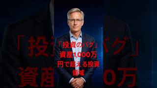 「投資のバグ」金融資産1,000万円を超えると複利が加速する｜月5.8万が勝手に増える