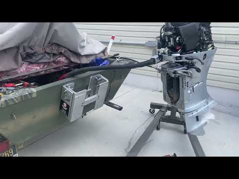 Bob’s Machine Kick back plate on Jon boat