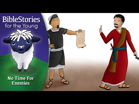Day 213 No Time for Enemies: God's Work Must Not Stop ~ Daily Bible Stories for Children & Learners