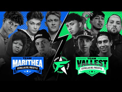 TEAM MARITHEA VS TEAM VALLES-T - 5vs5 - FUEGO CRUZADO | ESTRELLAS DEL FREESTYLE