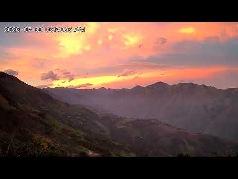 Amanecer hoy jueves en Toledo norte de Antioquia 