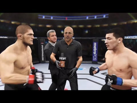 Khabib vs. Rashid Magomedov (EA Sports UFC 2) - Champion Fight ☝️🦅