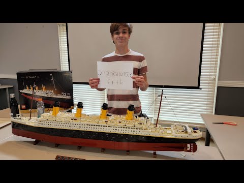 World Record Lego Titanic Build