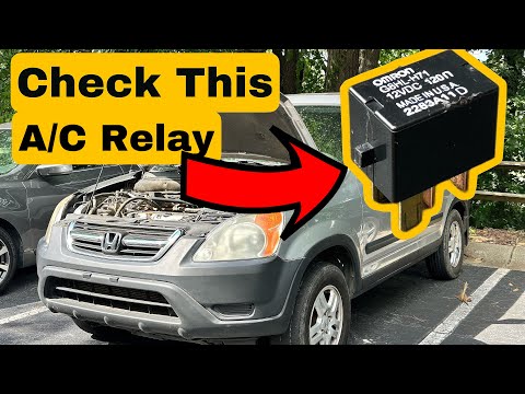 2002-2006 Honda CRV A/C Not Working Quick Fix ( Try This First ) Relay or Fuse