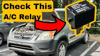 2002-2006 Honda CRV A/C Not Working Quick Fix ( Try This First ) Relay or Fuse