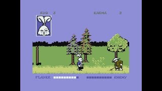Samurai Warrior: The Battles of Usagi Yojimbo (C64 Longplay)