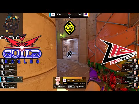 EX-GUILD EAGLES vs ZERO TENACITY - RES ADRIATIC LEAGUE S4 - HIGHLIGHTS