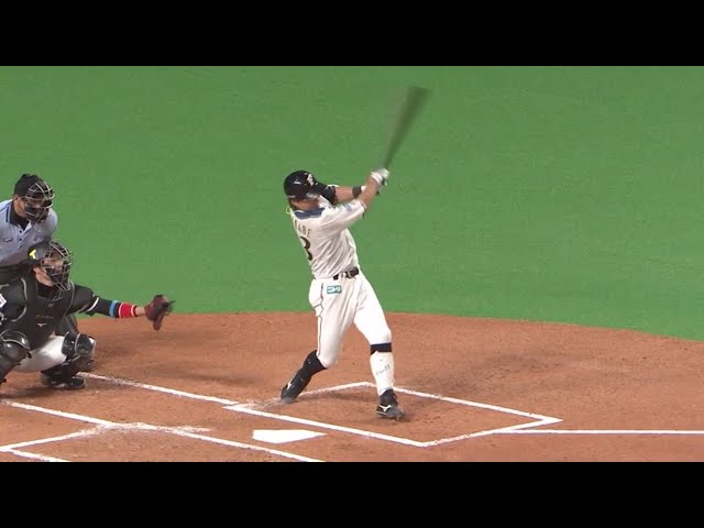 【1回裏】8試合連続ヒット!! ファイターズ・渡邉の先制タイムリー!! 2020/7/3 F-H