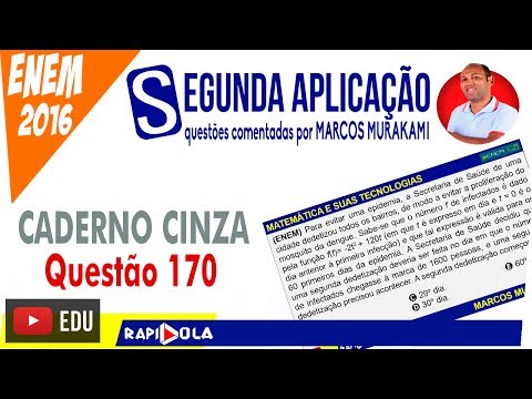 SECOND ENEM APPLICATION: QUESTION 170