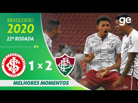 INTERNACIONAL 1 X 2 FLUMINENSE | MELHORES MOMENTOS | 22ª RODADA BRASILEIRÃO 2020 | ge.globo