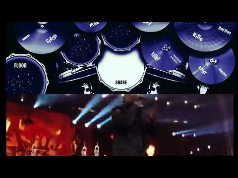 Slipknot and The B-52s - Slipshack By BillMcClintockmashups Real Drum cover