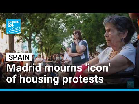 Madrid mourns evicted retiree, 'icon' of Spain housing protests