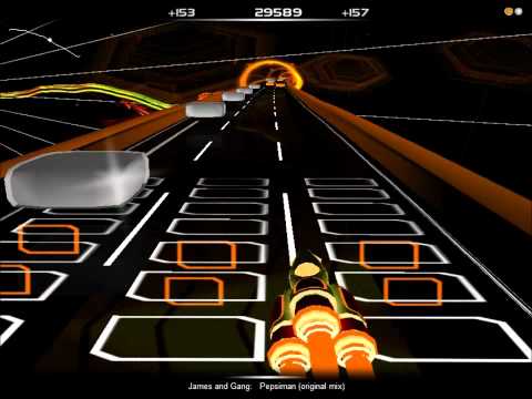 Let's Audiosurf: Pepsiman