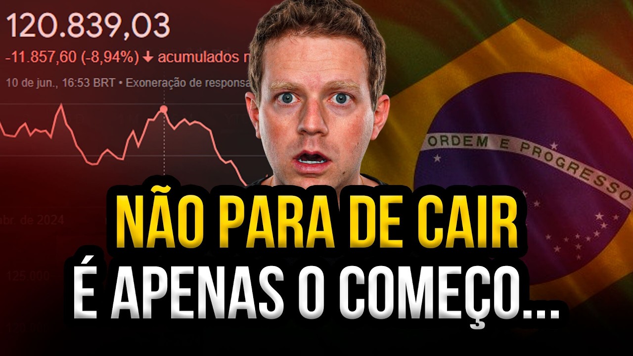 BOLSA BRASILEIRA EM QUEDA LIVRE: CRISE NO IBOVESPA? O QUE ESTÁ ACONTECENDO?