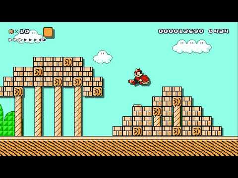 DeeDee's Quest 2-1: Desert Ruins by StaticVoid - SUPER MARIO MAKER - NO COMMENTARY 1ay