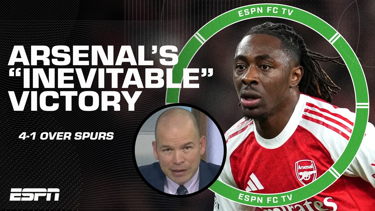 'Arsenal-Spurs WASN'T COMPETITIVE!' 😧 Ale Moreno's thoughts on the INEVITABLE result | ESPN FC