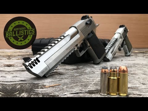 429 DE vs 50 AE vs 44 Magnum vs Pine Boards!