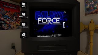 SEGA Megadrive and Geneis Classics GALAXY FORCE II long play