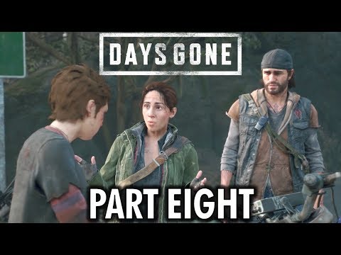DAYS GONE Gameplay Walkthrough Part 8 - RESCUE (PS4 Pro Full Game)