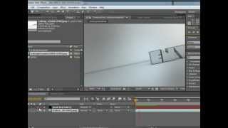 preview picture of video 'Cinema 4d tutorial - Camera animation & after effects compositing'