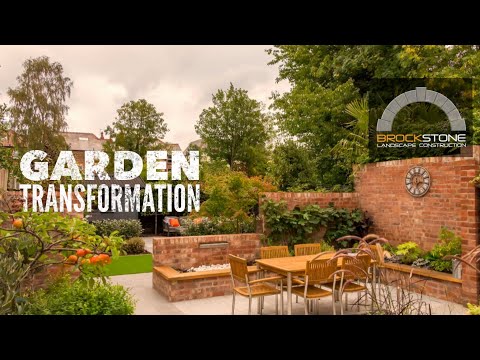 We Built a Garden in My Backyard - Time Lapse