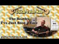 I've Just Seen A Face - The Beatles - Acoustic ...
