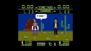 NES Game: Wild Gunman (1984 Nintendo)