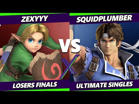 S@X 546 Losers Finals - Zexyyy (Young Link) Vs. Squidplumber (Richter) Smash Ultimate - SSBU