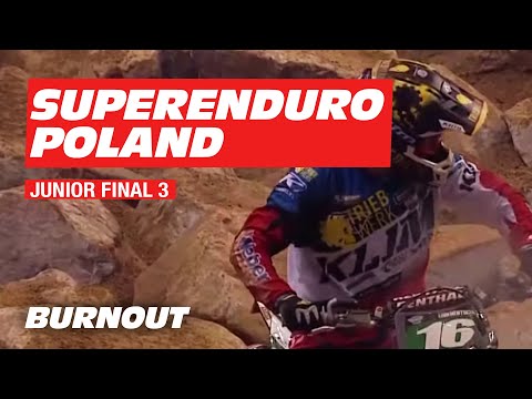JUNIOR FINAL 3 FULL RACE | SuperEnduro Poland 2019 | BURNOUT