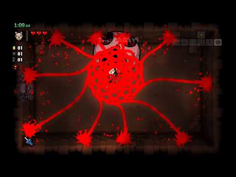 The Binding of Isaac: Rebirth Speedrun Seeded World Record (3:26 IRL Time)