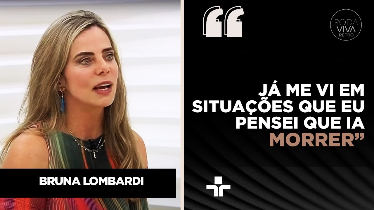 Bruna Lombardi fala sobre experiência de quase morte: “Eu não sou uma pessoa com medos”