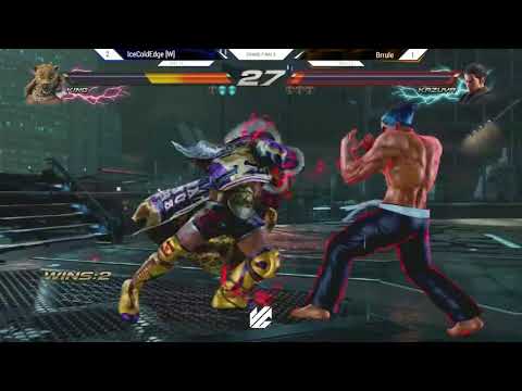 IceColdEdge (King) [W] Brrule (Hwoarang/Kazuya) Tekken 7 Week06 Grand Finals