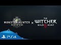 Monster Hunter: World | Monster Hunter x The Witcher 3 Trailer | PS4