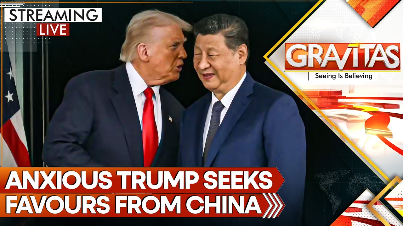 LIVE: Anxious Trump Seeks Favours From China, as Iran Disrupts Energy, Drives Up Prices | GRAVITAS