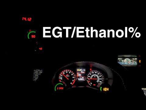 Installing The AEM EGT and Innovate Ethanol Gauge On The STI