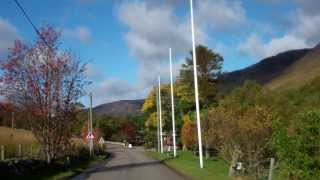 preview picture of video 'Autumn Drive To Spittal of Glenshee Highlands Scotland'