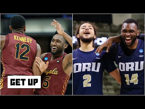 Reacting to Loyola-Chicago and Oral Roberts advancing to the Sweet 16 in the NCAA tournament |Get Up