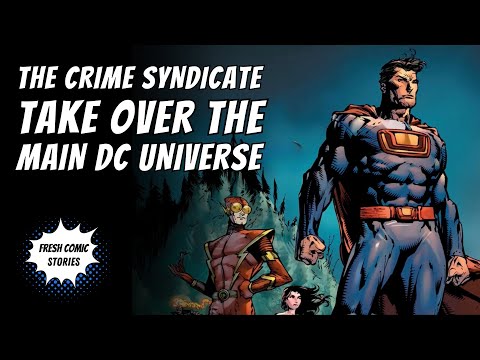 The Crime Syndicate Take Over The Main DC Universe |Forever Evil Full Story| Fresh Comic Stories