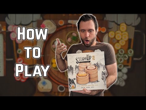 How To Play Steam Up: A Feast of Dim Sum by Hot Banana Games - Learn Board Games