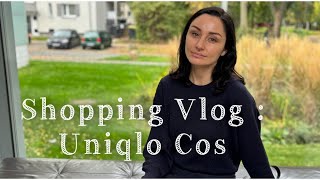 Shopping vlog: Uniqlo, COS, Breuninger, Drykorn, Closed, Adidas