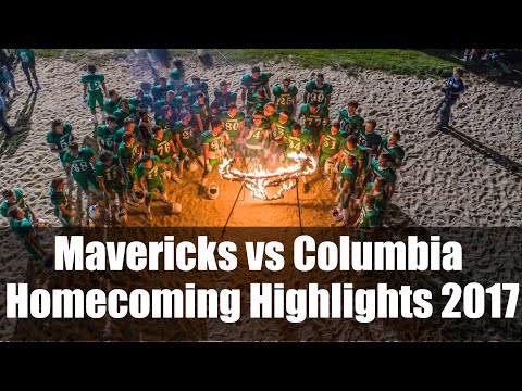 Mountain View vs Columbia Football Highlights 9-29-17
