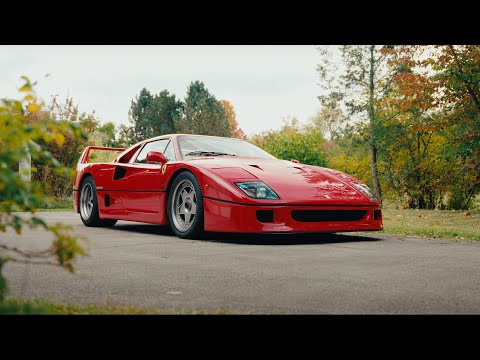 The Perfect Fall Drive w/ A Ferrari F40 [8K]