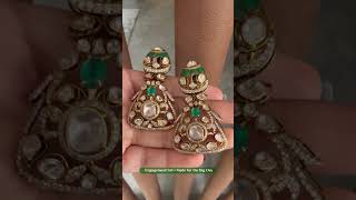 Complete Engagement Jewellery Set | Necklace, Earrings, Ring & Kada | Jewellery By Nikitha