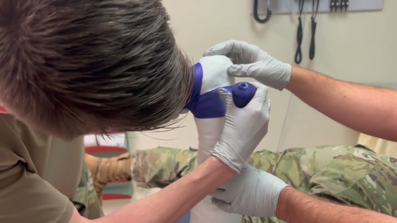 Short Leg Walking Cast Application