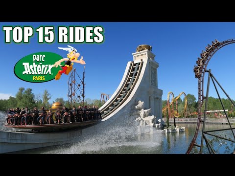 Video: Top 15 Rides at Parc Asterix — Parc Astérix in Plailly, Oise