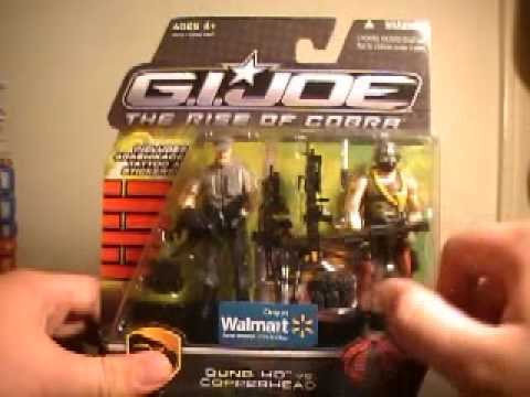 G.I. Joe Rise of Cobra walmart exclusive gung ho vs. copperhead review