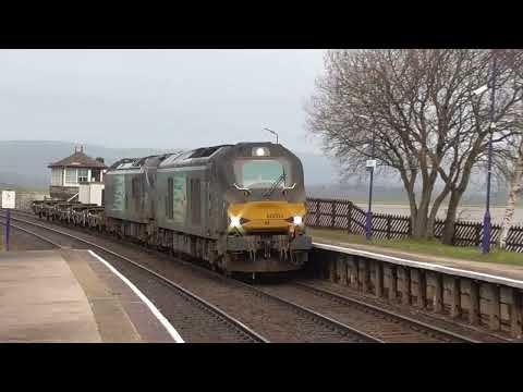 68005/ 88008 dit  6k73 Sellafield - Crewe flask train, Sat. 11th December 2021